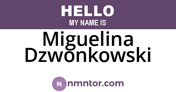 Miguelina Dzwonkowski