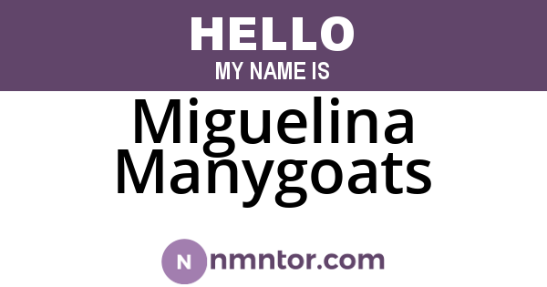 Miguelina Manygoats