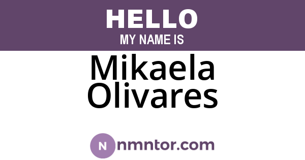 Mikaela Olivares