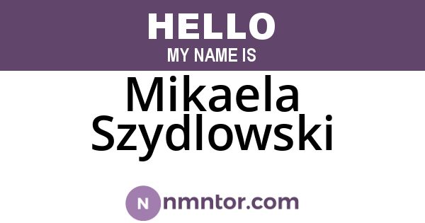 Mikaela Szydlowski