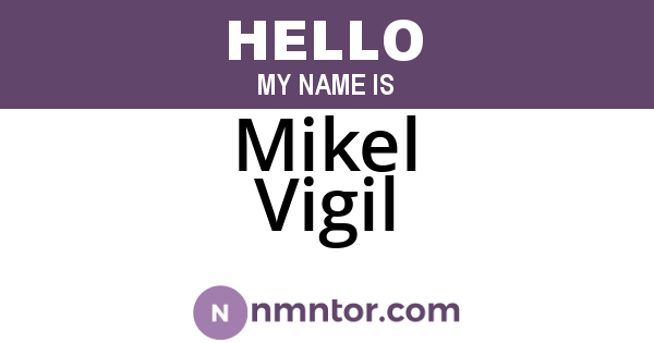 Mikel Vigil
