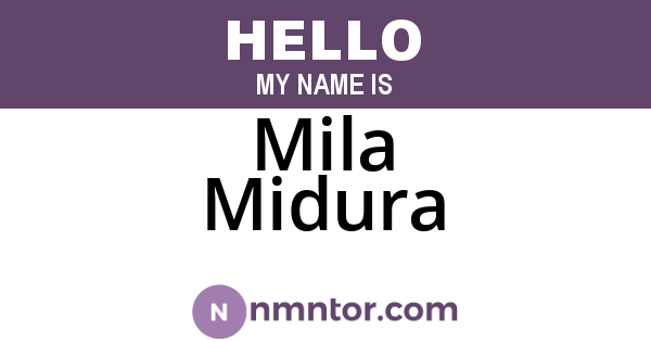 Mila Midura