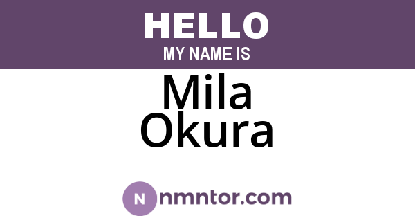 Mila Okura