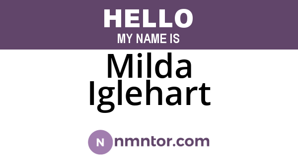 Milda Iglehart