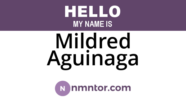 Mildred Aguinaga
