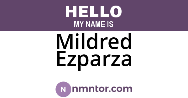 Mildred Ezparza
