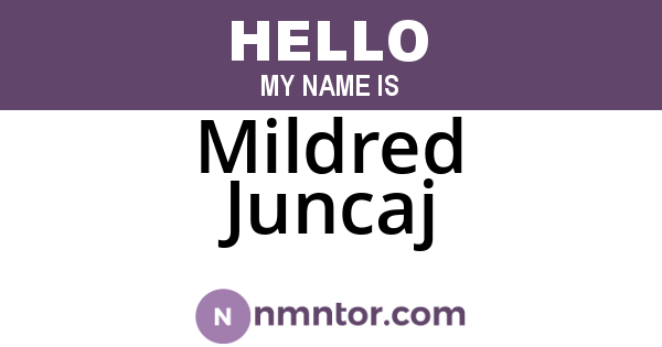 Mildred Juncaj