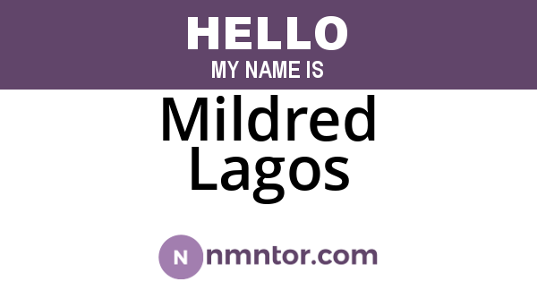 Mildred Lagos