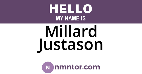 Millard Justason