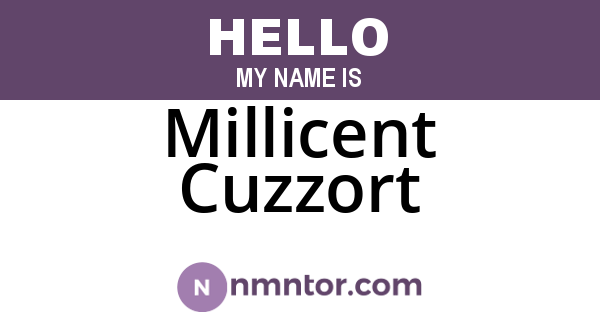 Millicent Cuzzort