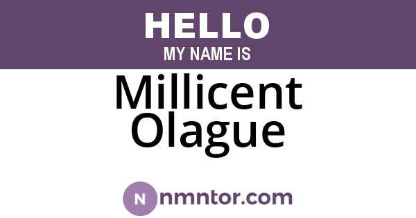 Millicent Olague