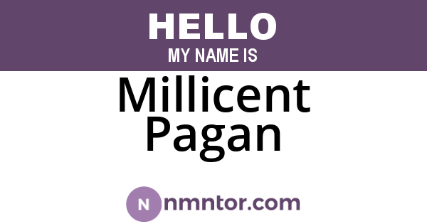 Millicent Pagan