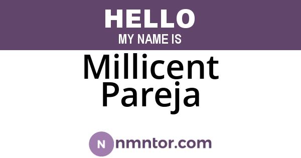 Millicent Pareja
