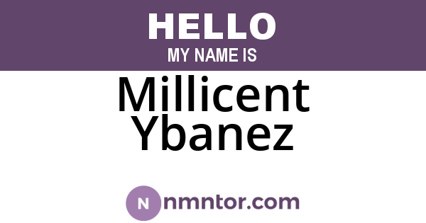 Millicent Ybanez