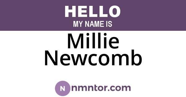 Millie Newcomb