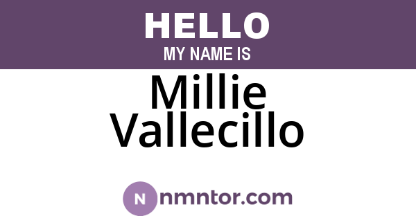 Millie Vallecillo