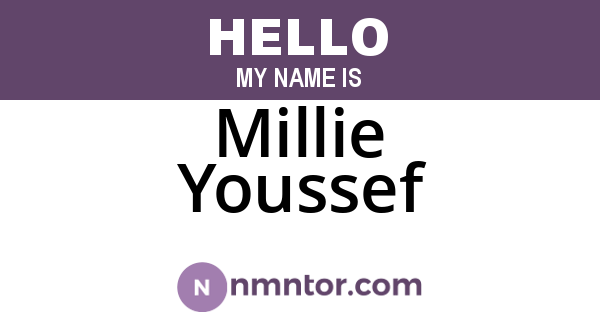 Millie Youssef