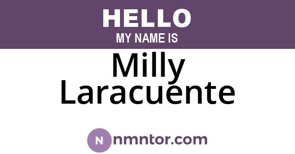 Milly Laracuente