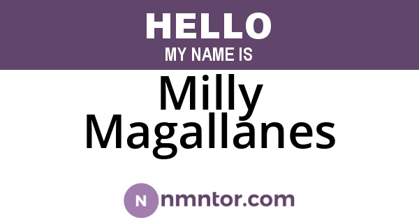 Milly Magallanes