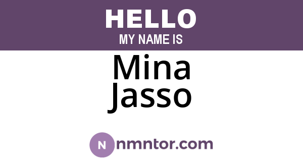 Mina Jasso