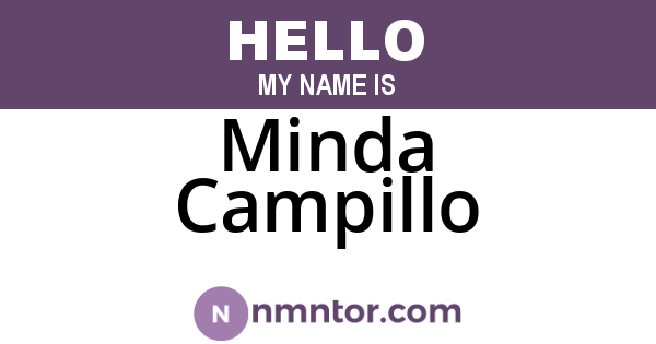 Minda Campillo