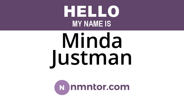 Minda Justman