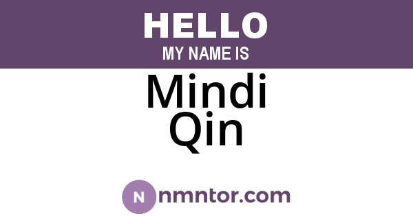 Mindi Qin