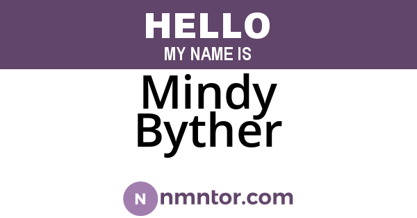 Mindy Byther