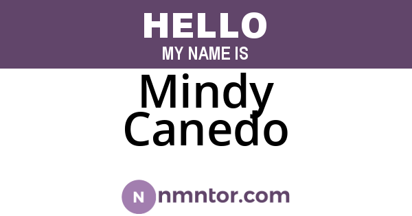Mindy Canedo