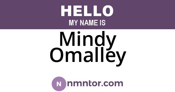 Mindy Omalley