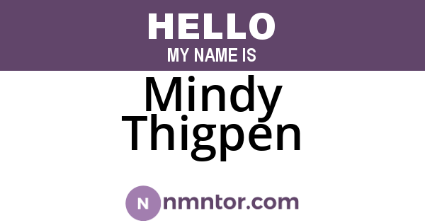 Mindy Thigpen