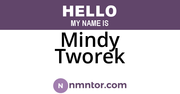 Mindy Tworek