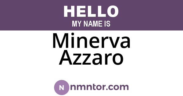 Minerva Azzaro