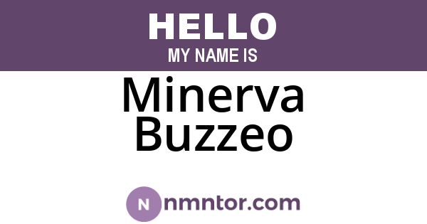 Minerva Buzzeo