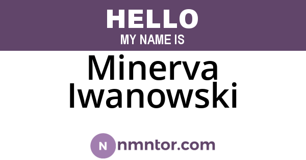 Minerva Iwanowski