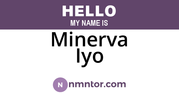 Minerva Iyo