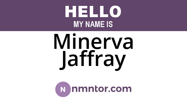 Minerva Jaffray