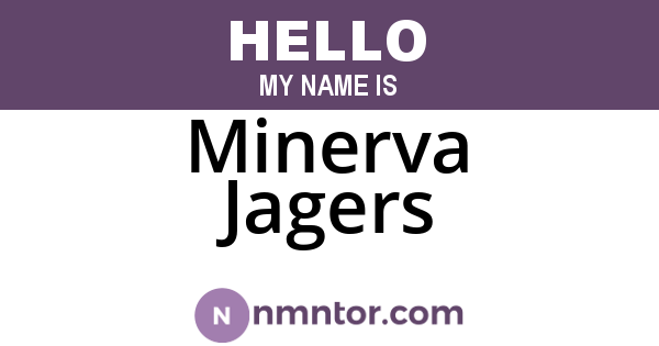 Minerva Jagers