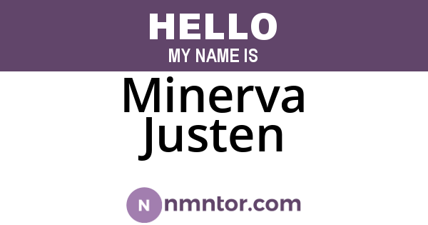 Minerva Justen