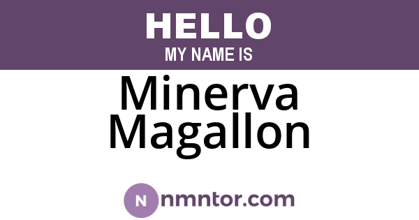 Minerva Magallon