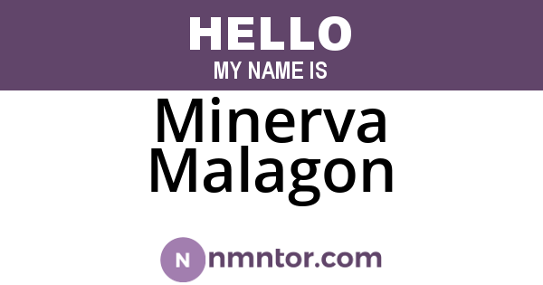 Minerva Malagon