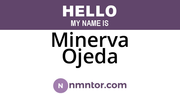 Minerva Ojeda