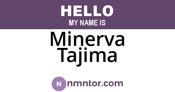 Minerva Tajima
