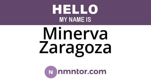 Minerva Zaragoza