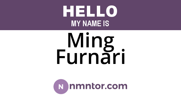Ming Furnari