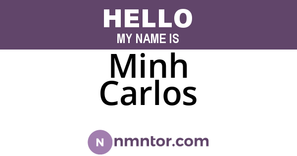 Minh Carlos