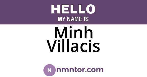 Minh Villacis