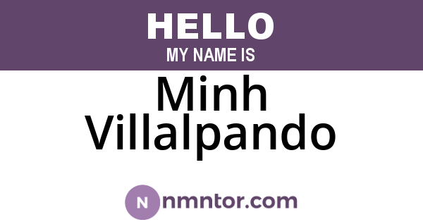 Minh Villalpando