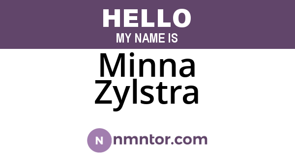 Minna Zylstra