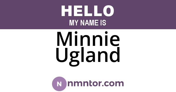 Minnie Ugland